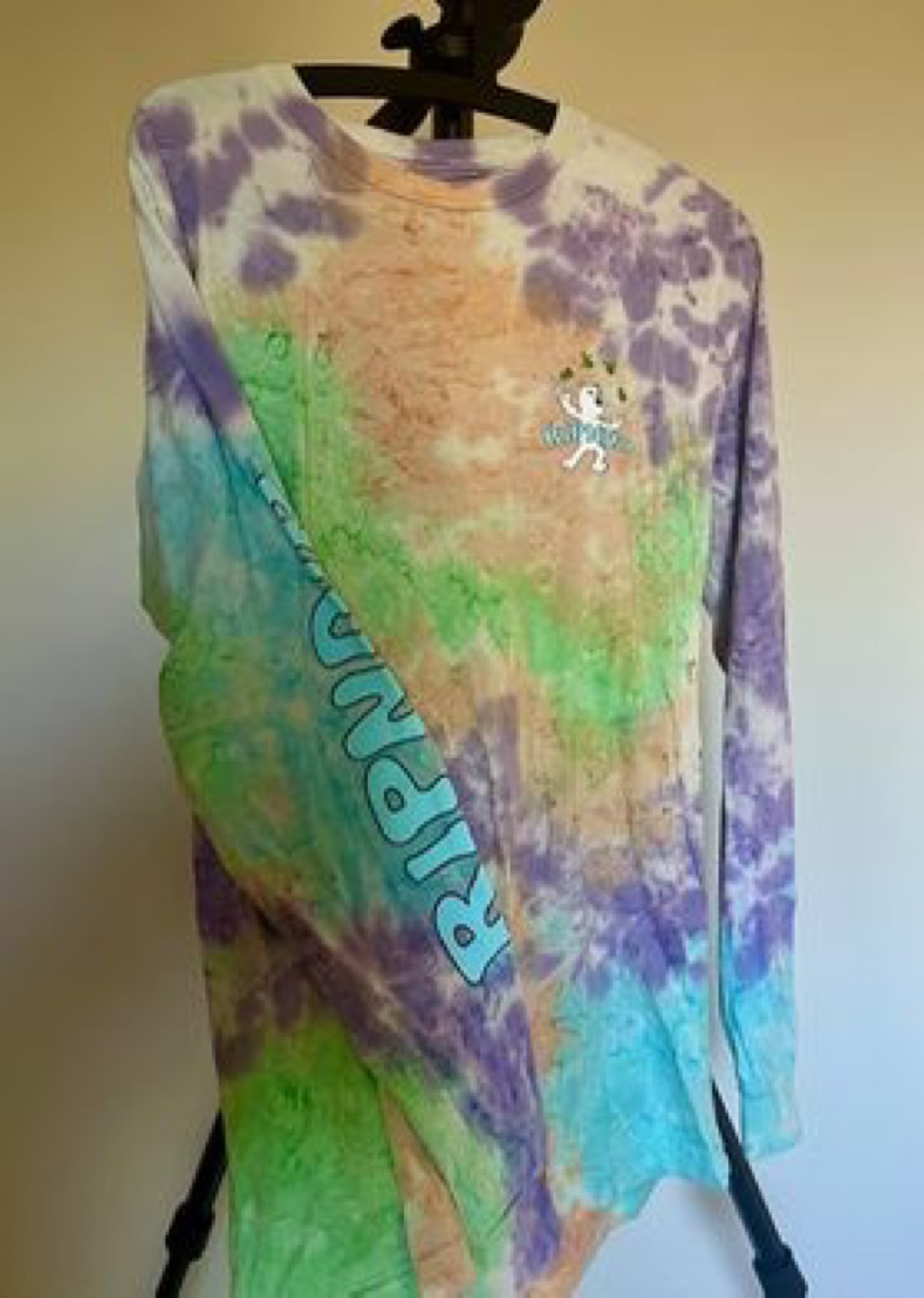Ripndip Tie Dye Long Sleeve T-Shirt - photo 2
