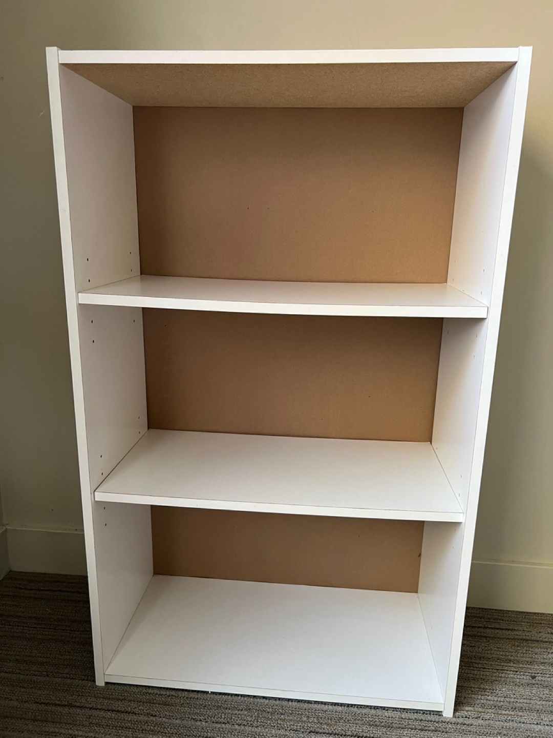 Moving out sale!! White Bookshelf