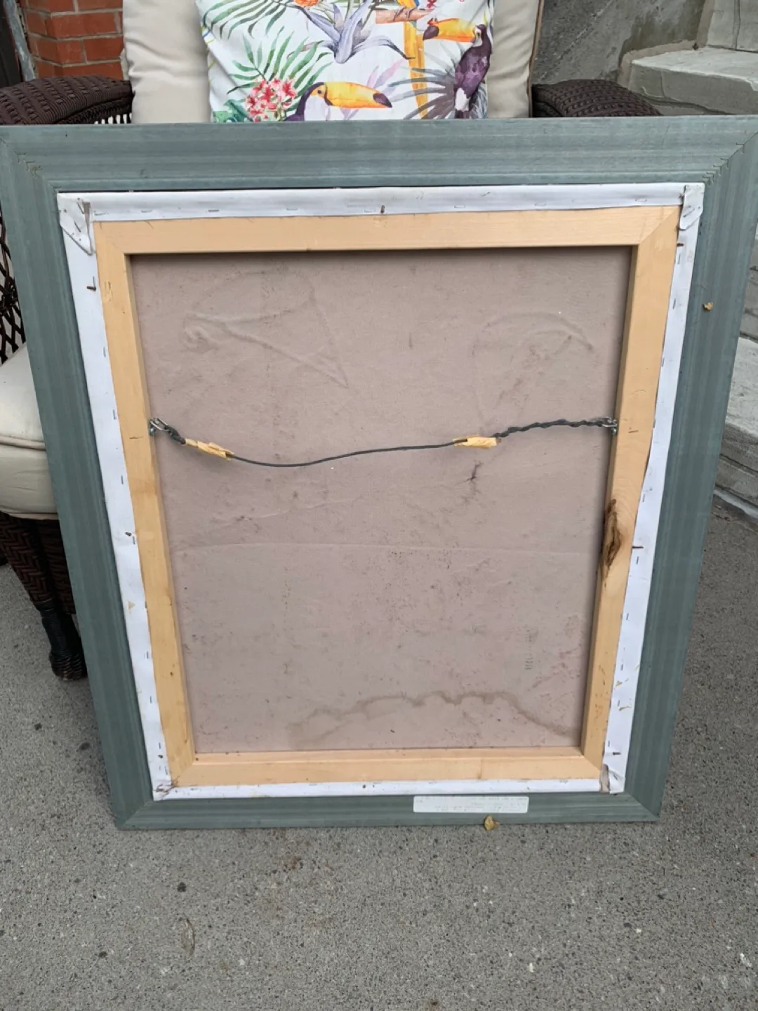 Framed Abstract Painting image indicator(2)