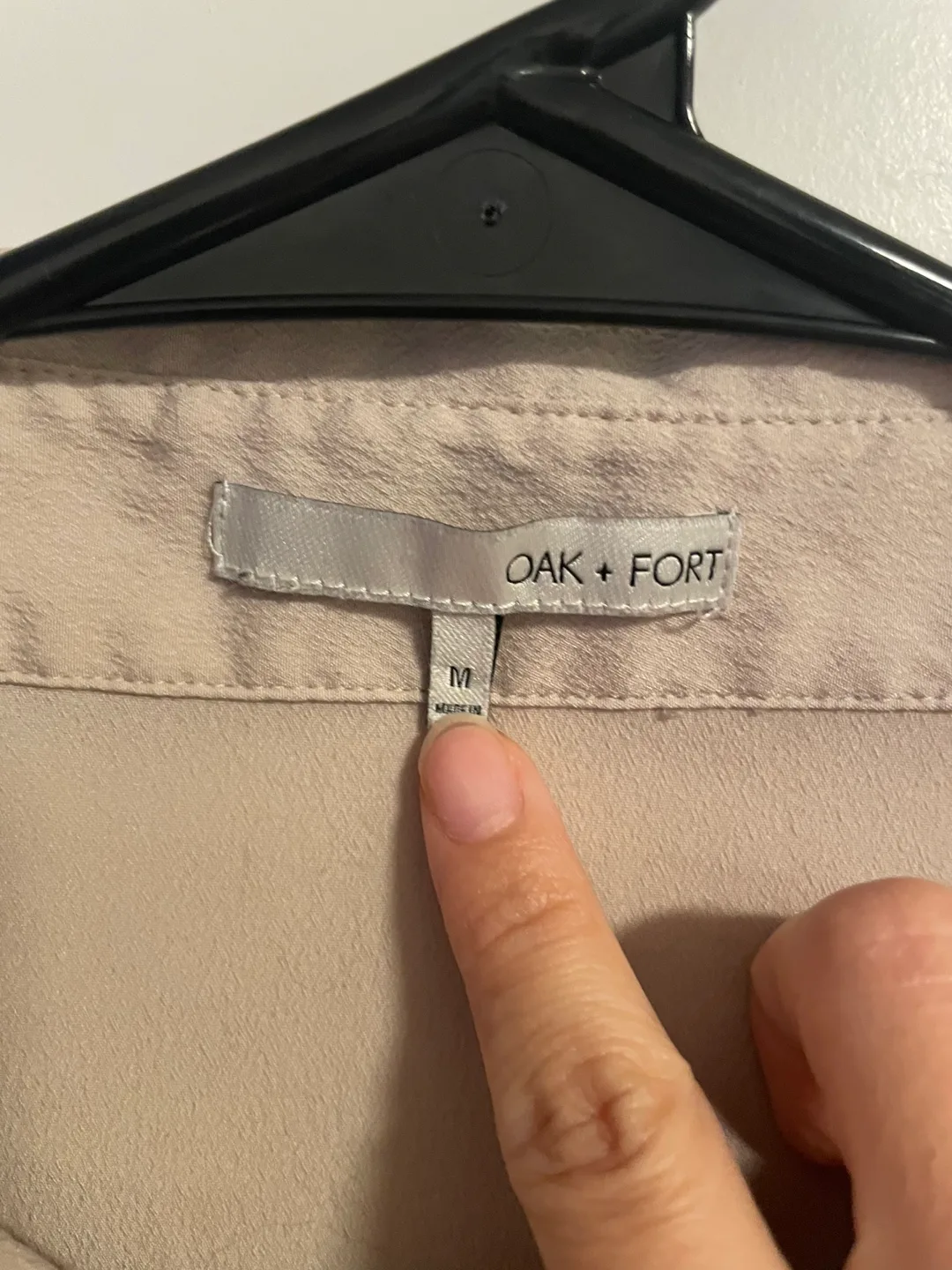 Oak + Fort Beige Button Up Shirt image indicator(2)