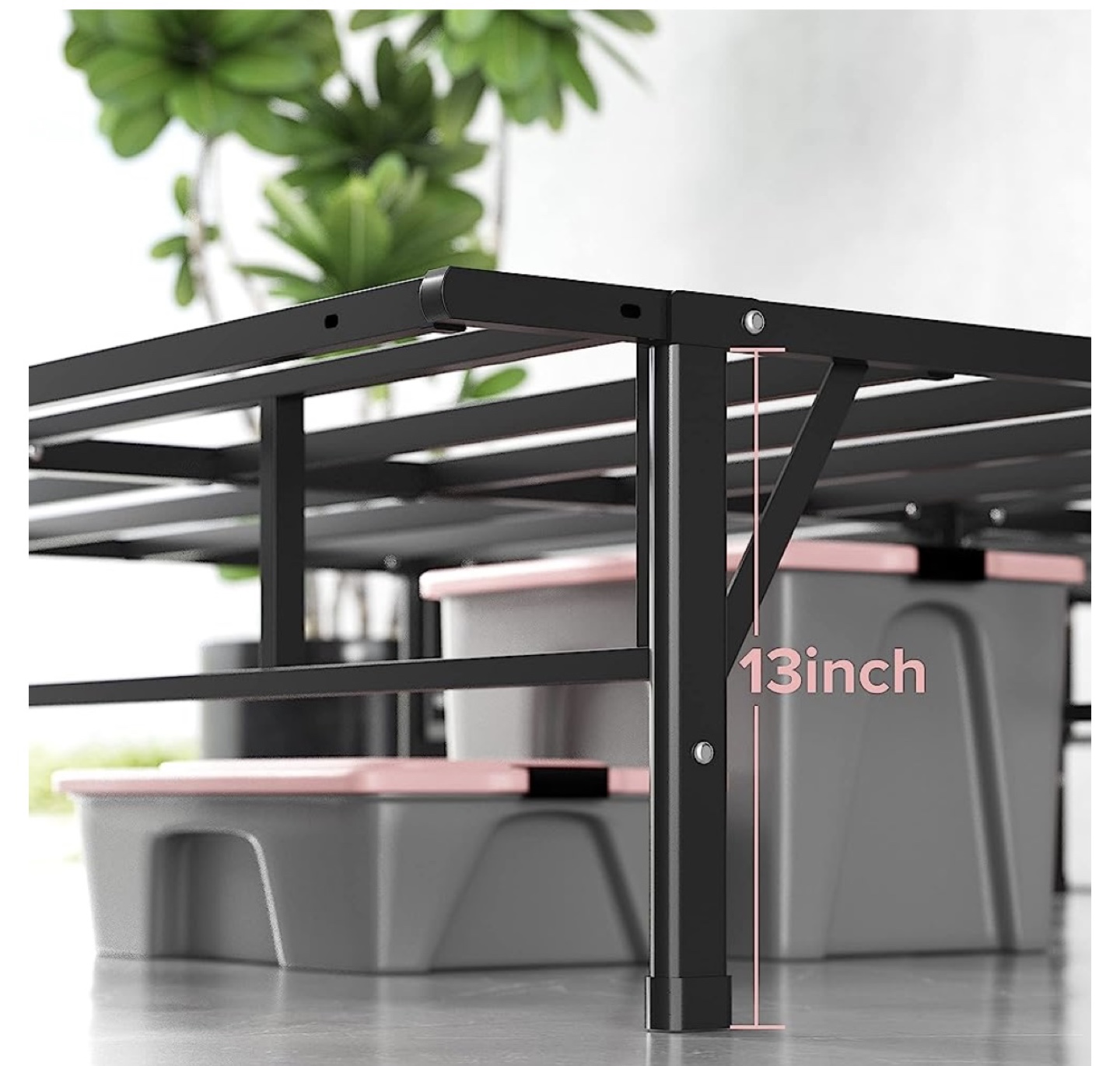 Metal Bed Frame - Twin Size - photo 4