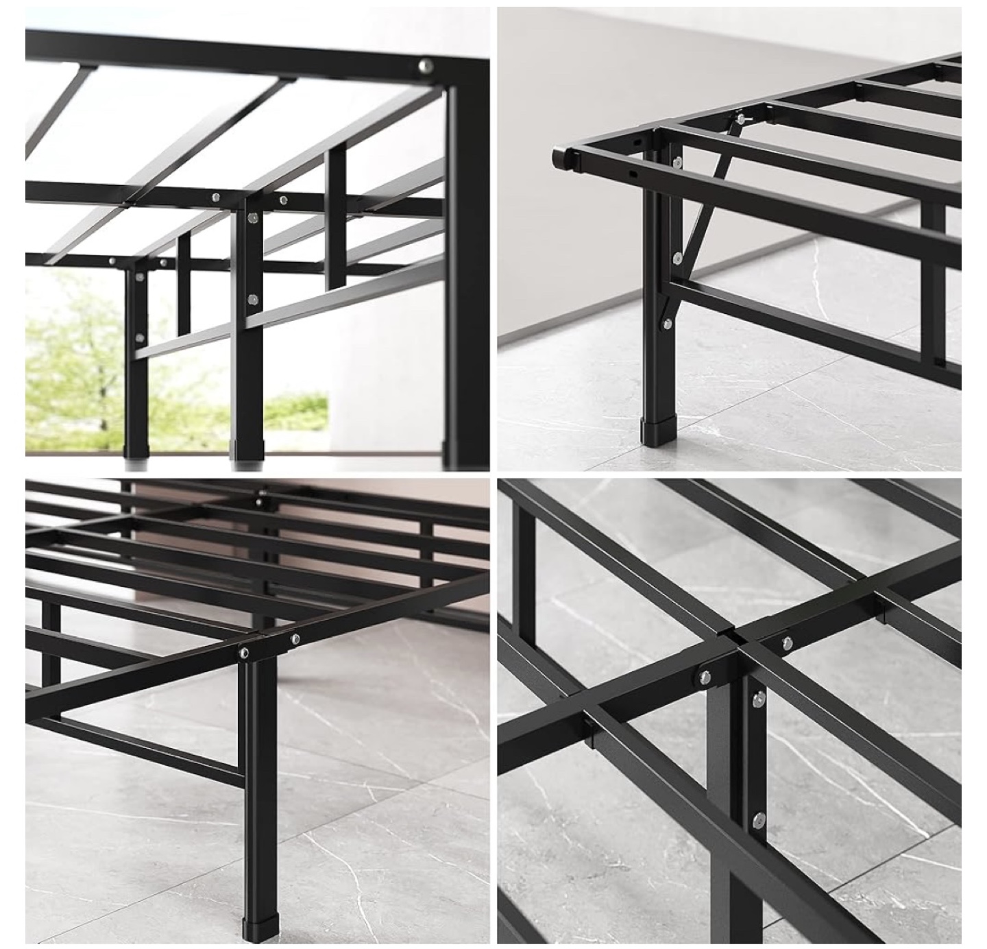 Metal Bed Frame - Twin Size - photo 3