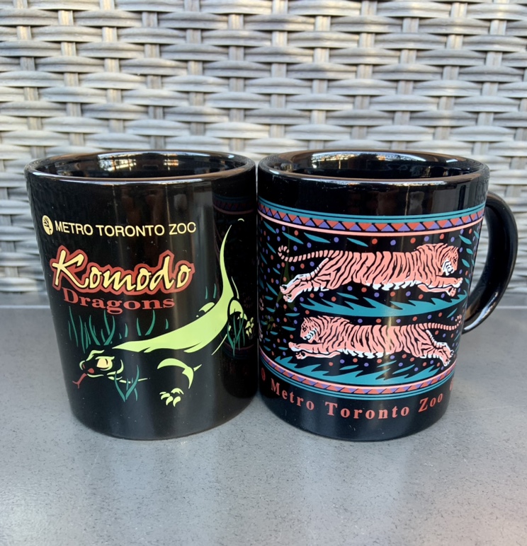 Vintage Metro Toronto Zoo Mugs