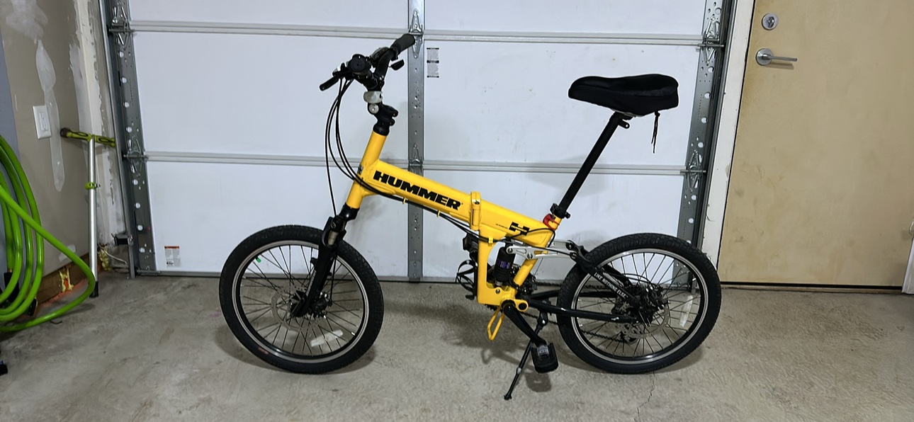 Hummer Folding Bike