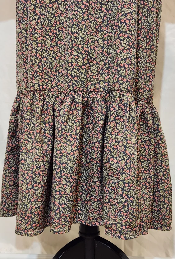 Floral Maxi Dress with Puff Sleeves image indicator(2)