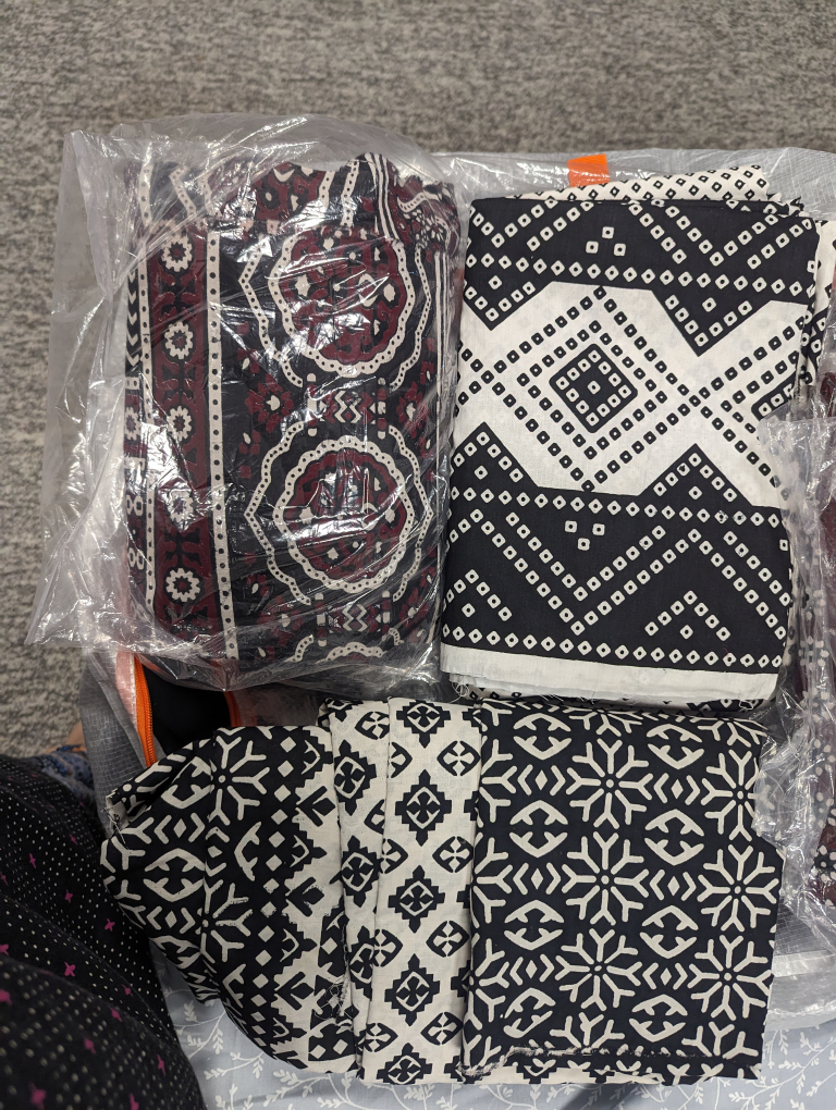 Ajrak Fabric - photo 3