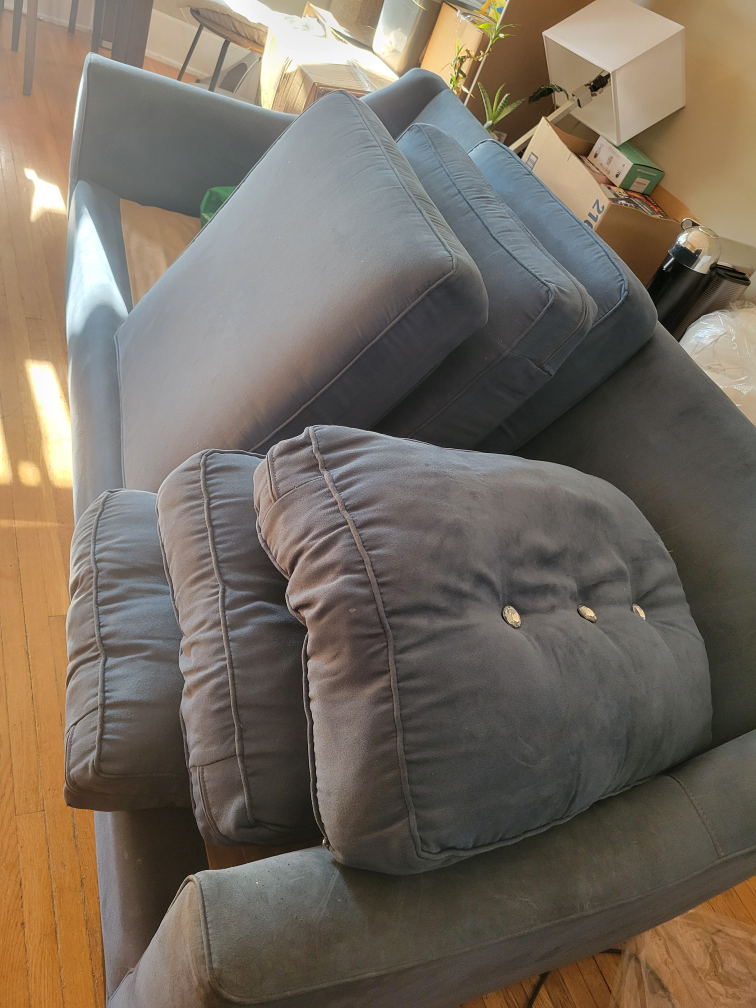 Blue Sofa - photo 2