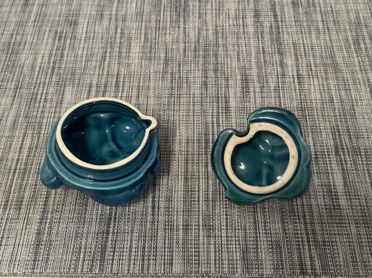 Inarco ‘Mood Indigo’ Teapot and Sugar Bowl - photo 3