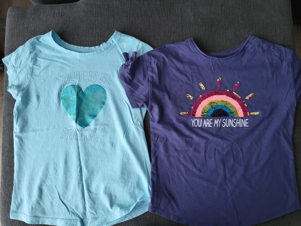 14 girl's t-shirts size 10-12 thumbnail