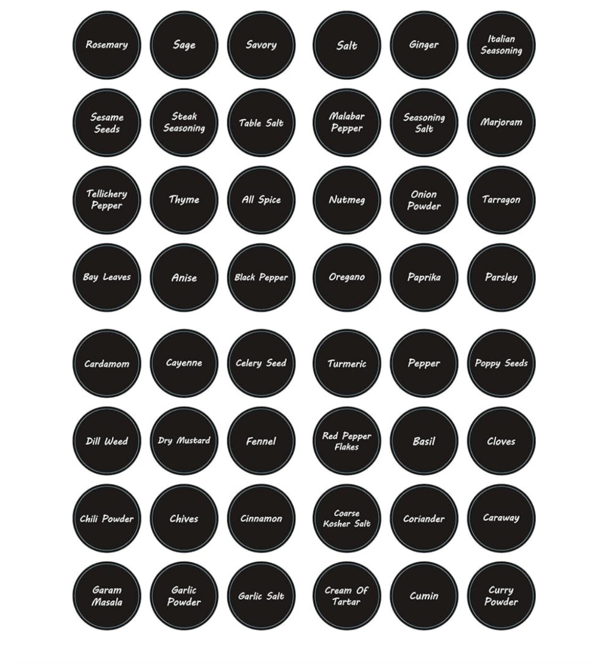 U-Pack Glass Spice Jars x12 with labels - photo 2
