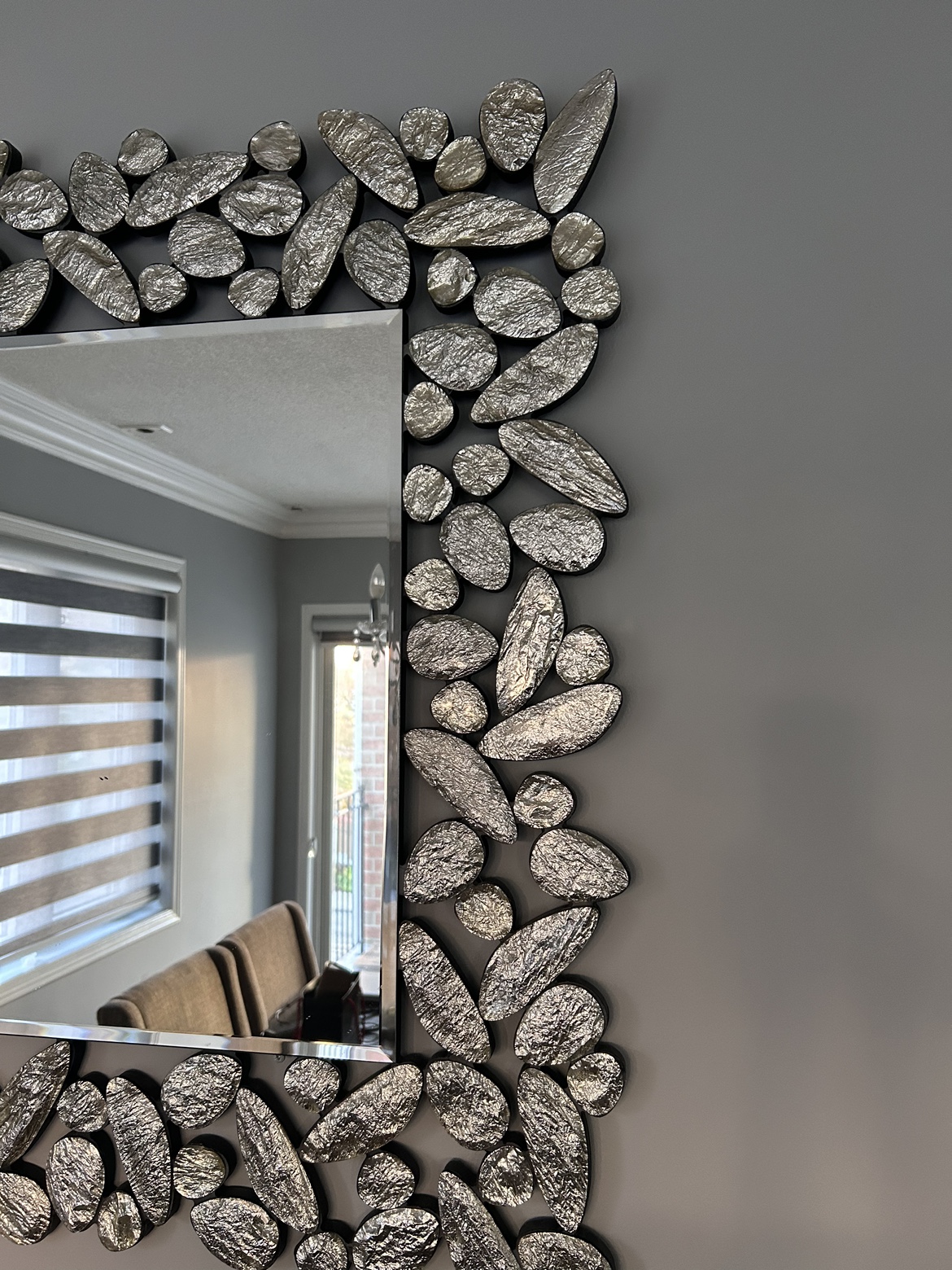 Silver Decorative Mirror - photo 2