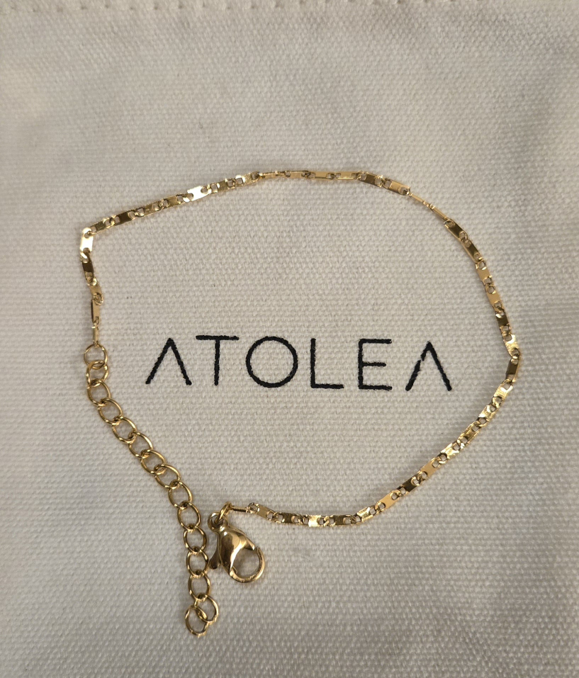 Atolea Gold Chain Bracelet