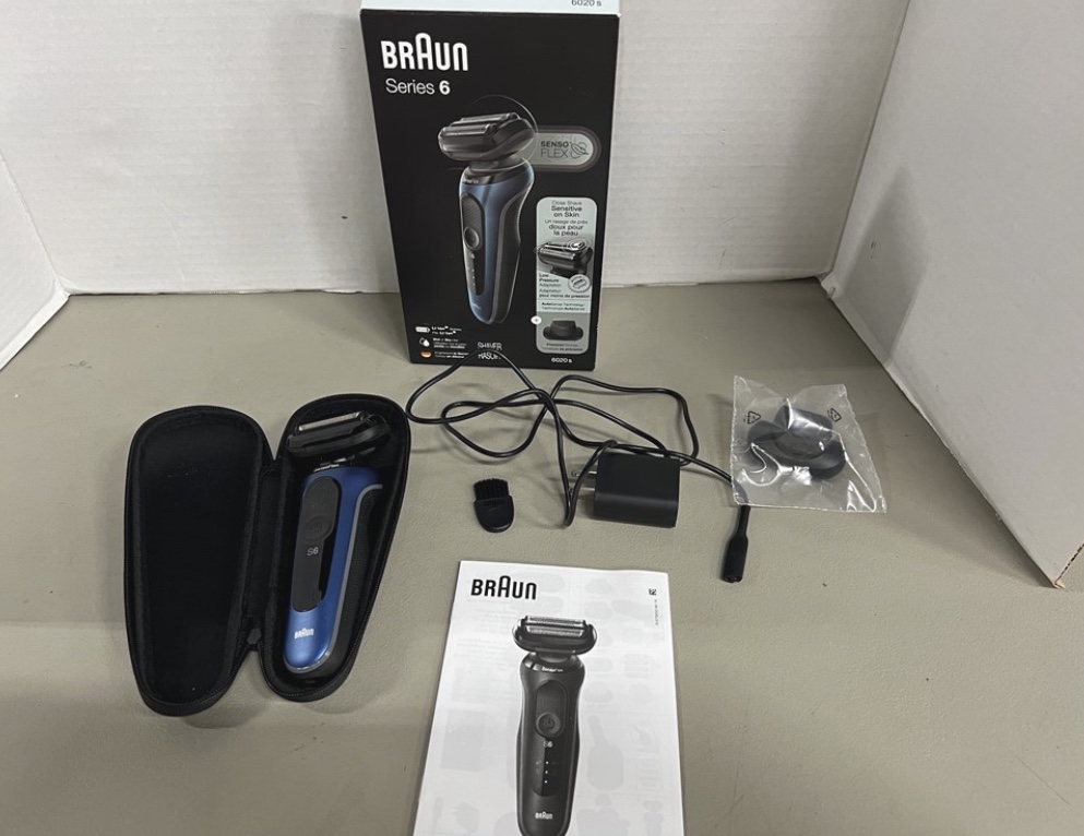 Braun Electric Razor Series 6 6020s Electric Foil Shaver - photo 3