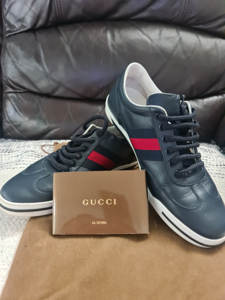 Gucci Leather Trainers Shoes - photo 2