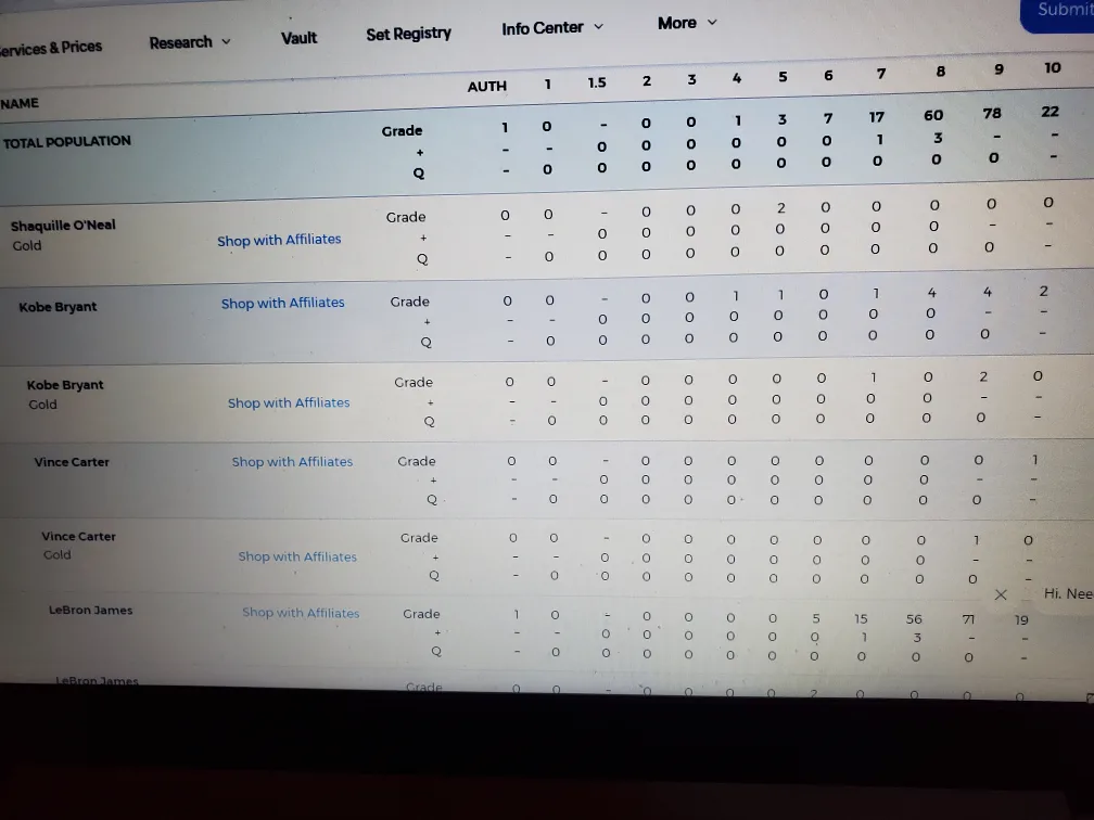 LeBron James RC Rookie Card (Rare) TT7 🔥📈🎯 image indicator(9)