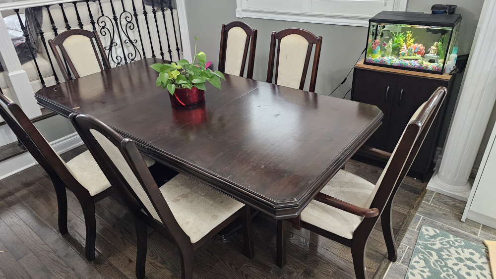 7 Piece dining table set