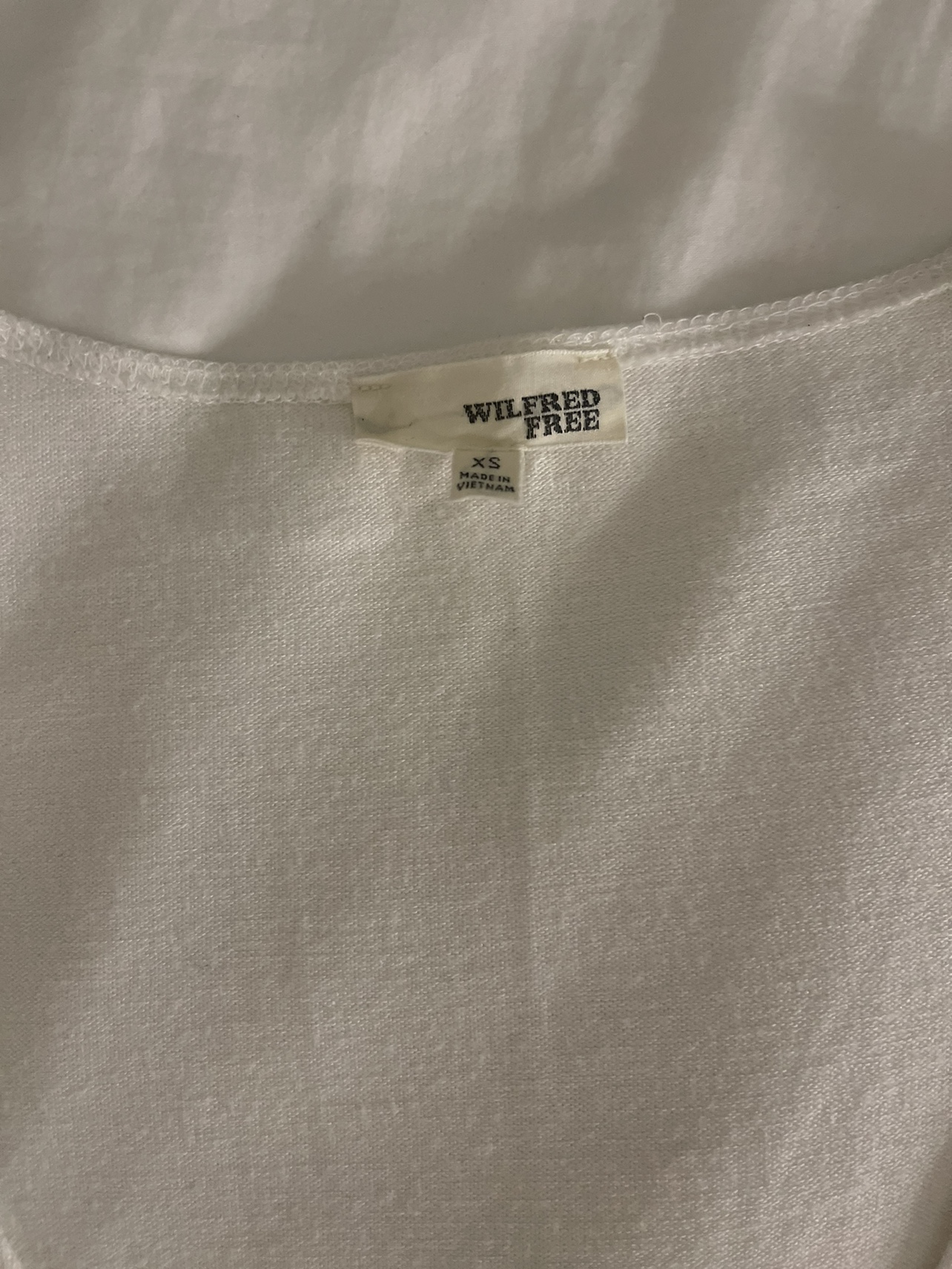 Wilfred Free White Long Sleeve Top - photo 2
