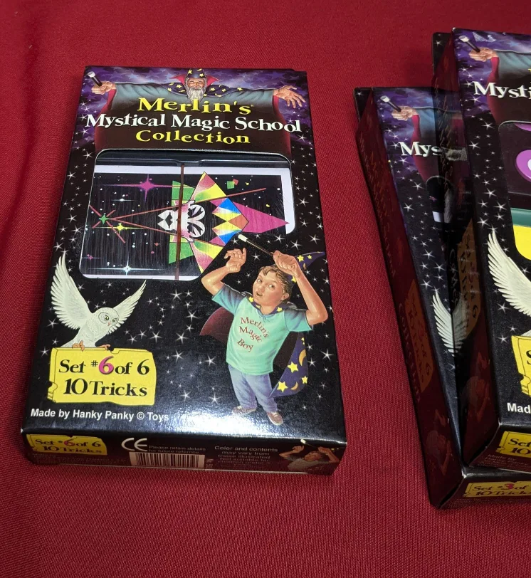 Merlin's Mystical Magic Collection  (30 Magic Tricks) NRFB image indicator(3)