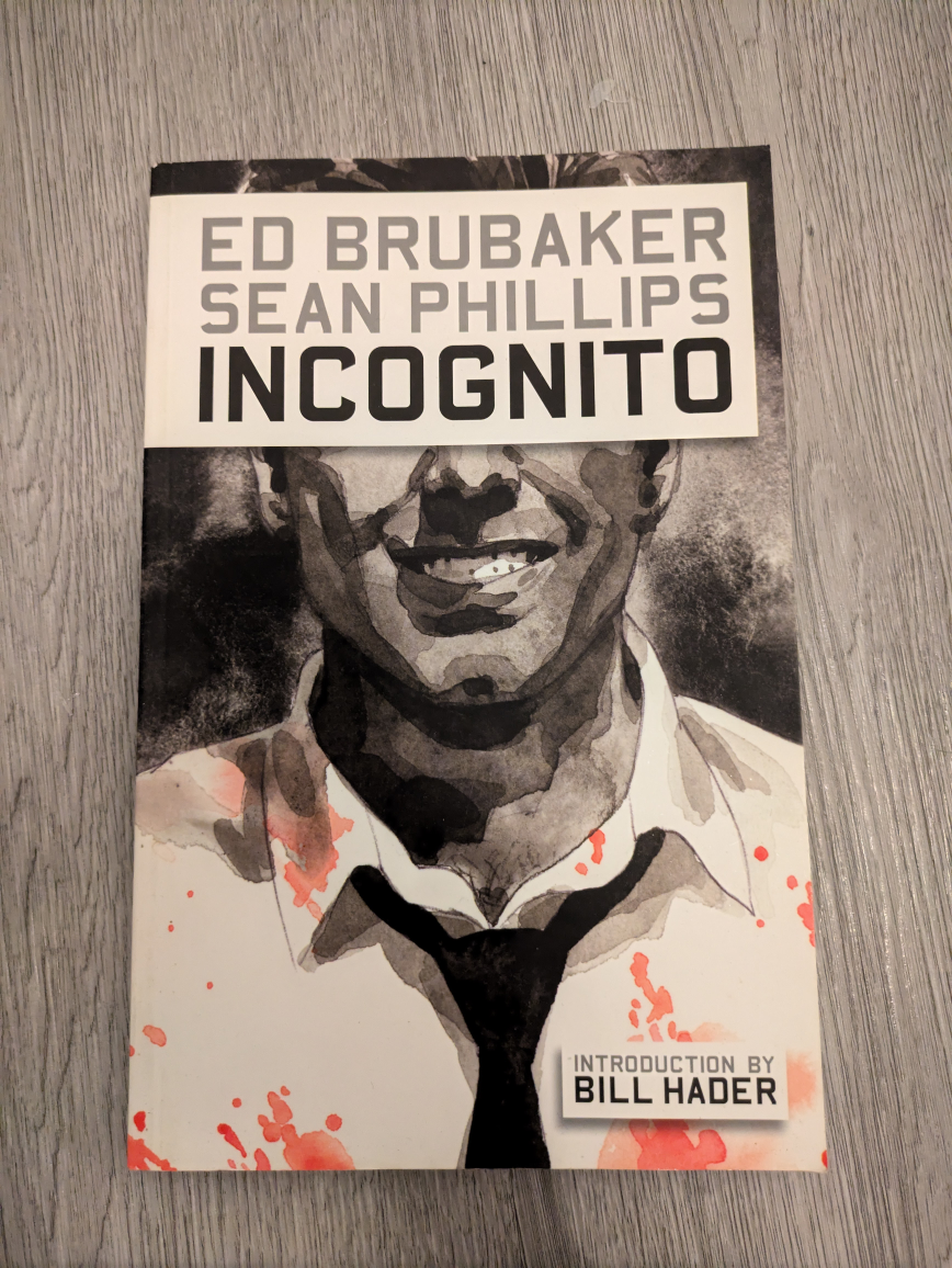 Incognito comic by Ed Brubaker and Sean Phillips