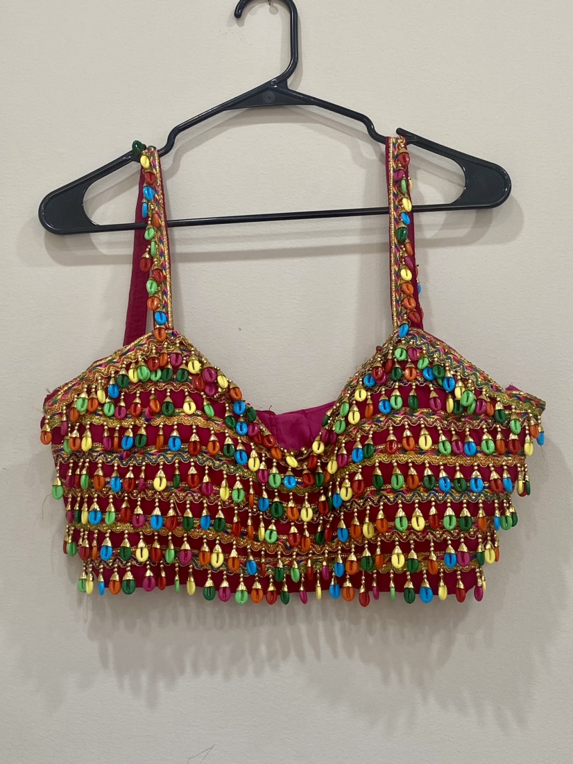 Navratri Choli with full kodi work