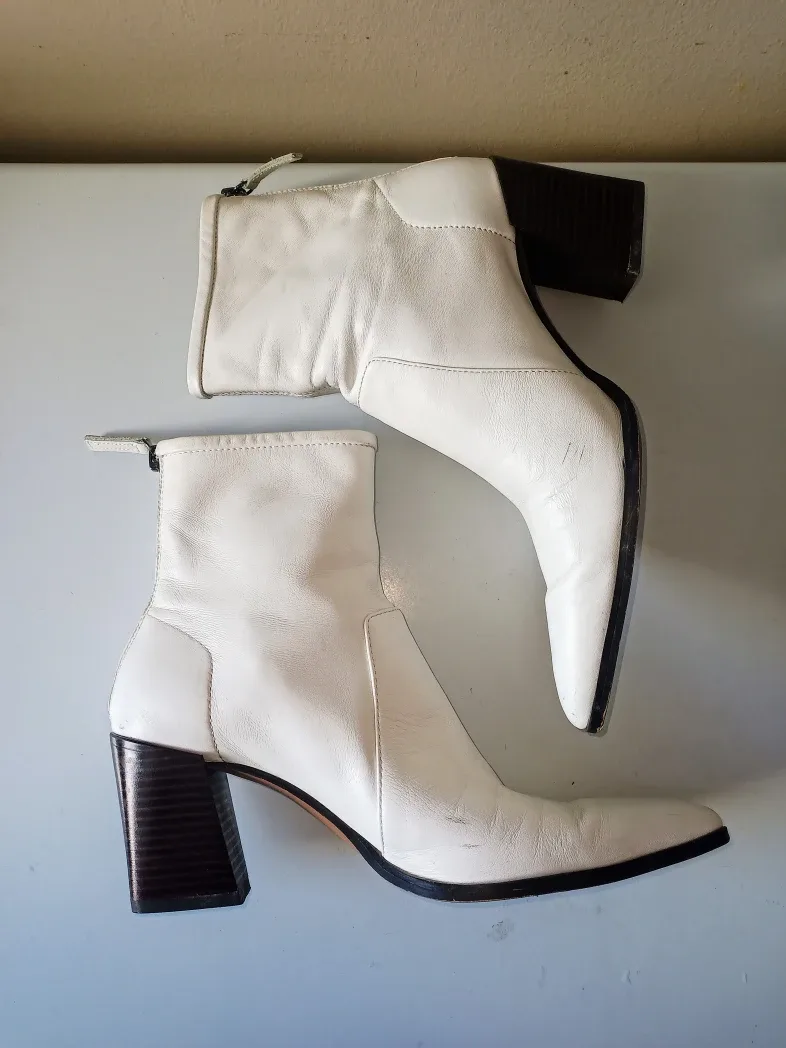 LikeNew~Genuine Leather Shoes size 7 image indicator(5)