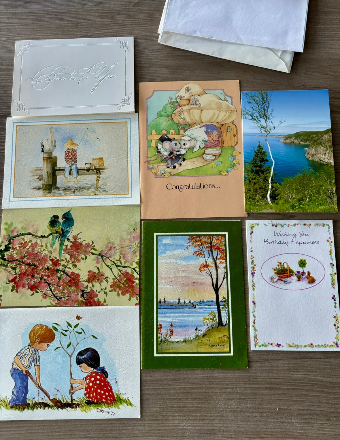 🆕 Various Greeting & Blank Cards - Set of 10 image indicator(3)