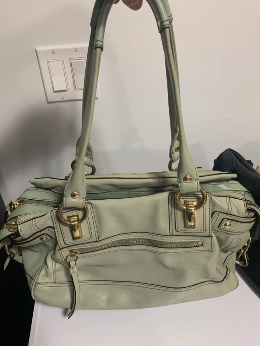 Rare Coach Hampton shopper satchel image indicator(2)
