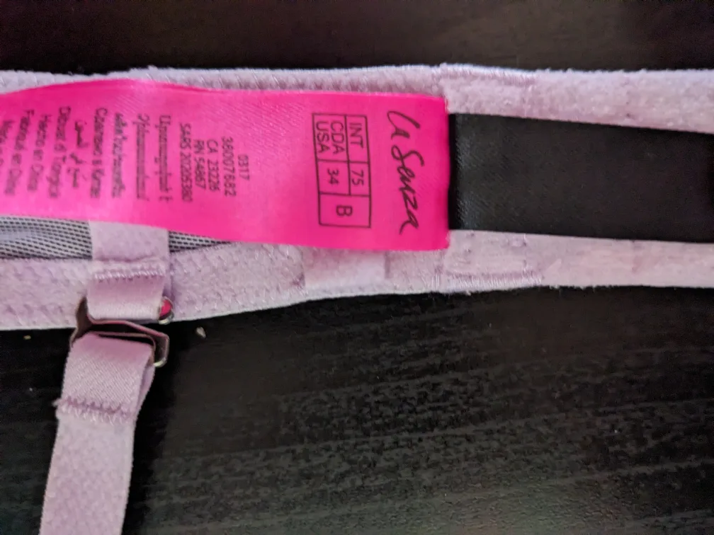 La Senza pink and blue bra image indicator(2)