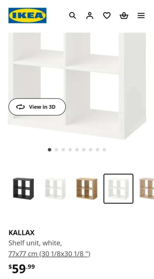 IKEA Kallax Shelf Unit - photo 4