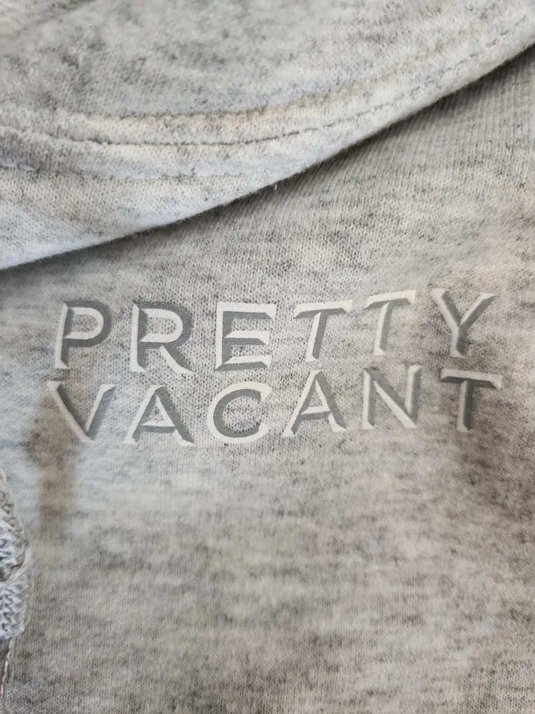 Pretty Vacant Grey Floral Hoodie image indicator(3)