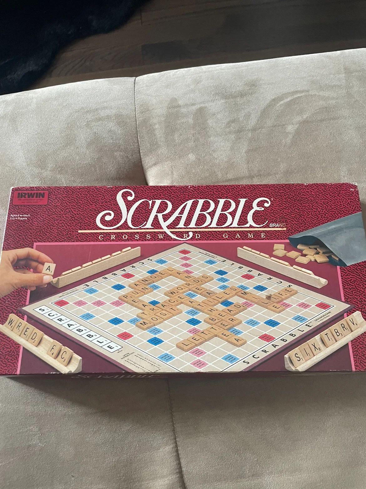 Vintage Scrabble Crossword Game thumbnail