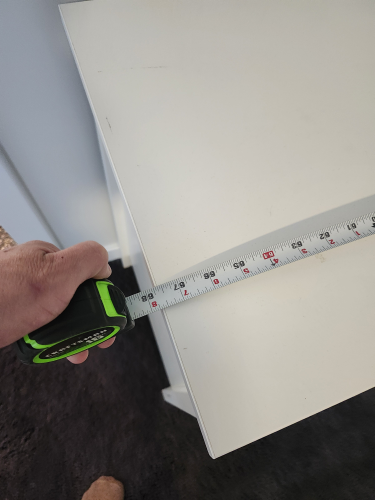 White 6 Drawer Dresser - photo 5