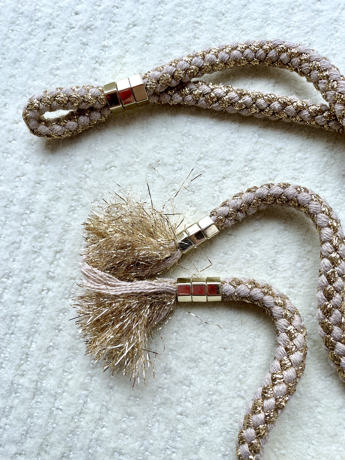 Brand New Maje Gold Rope Belt - photo 3
