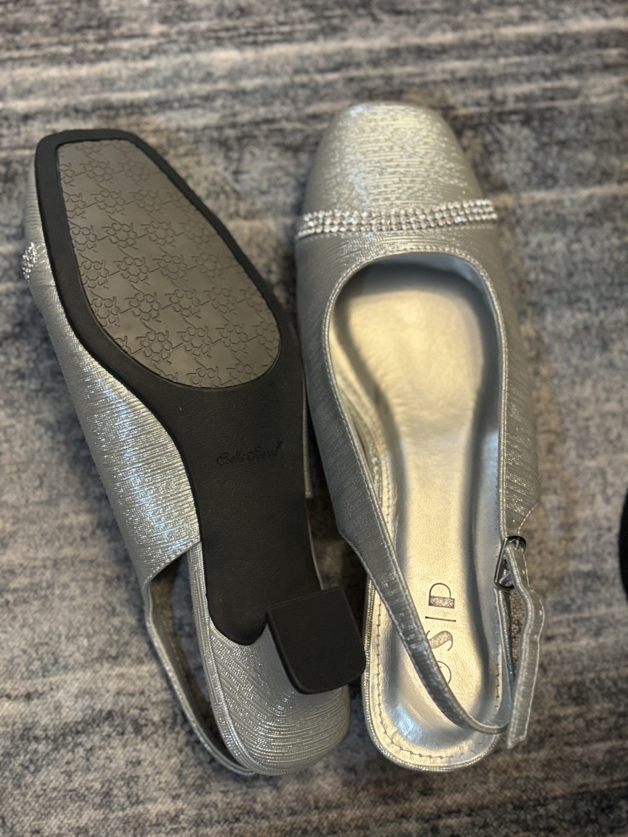 Silver Slingback Shoes - photo 4