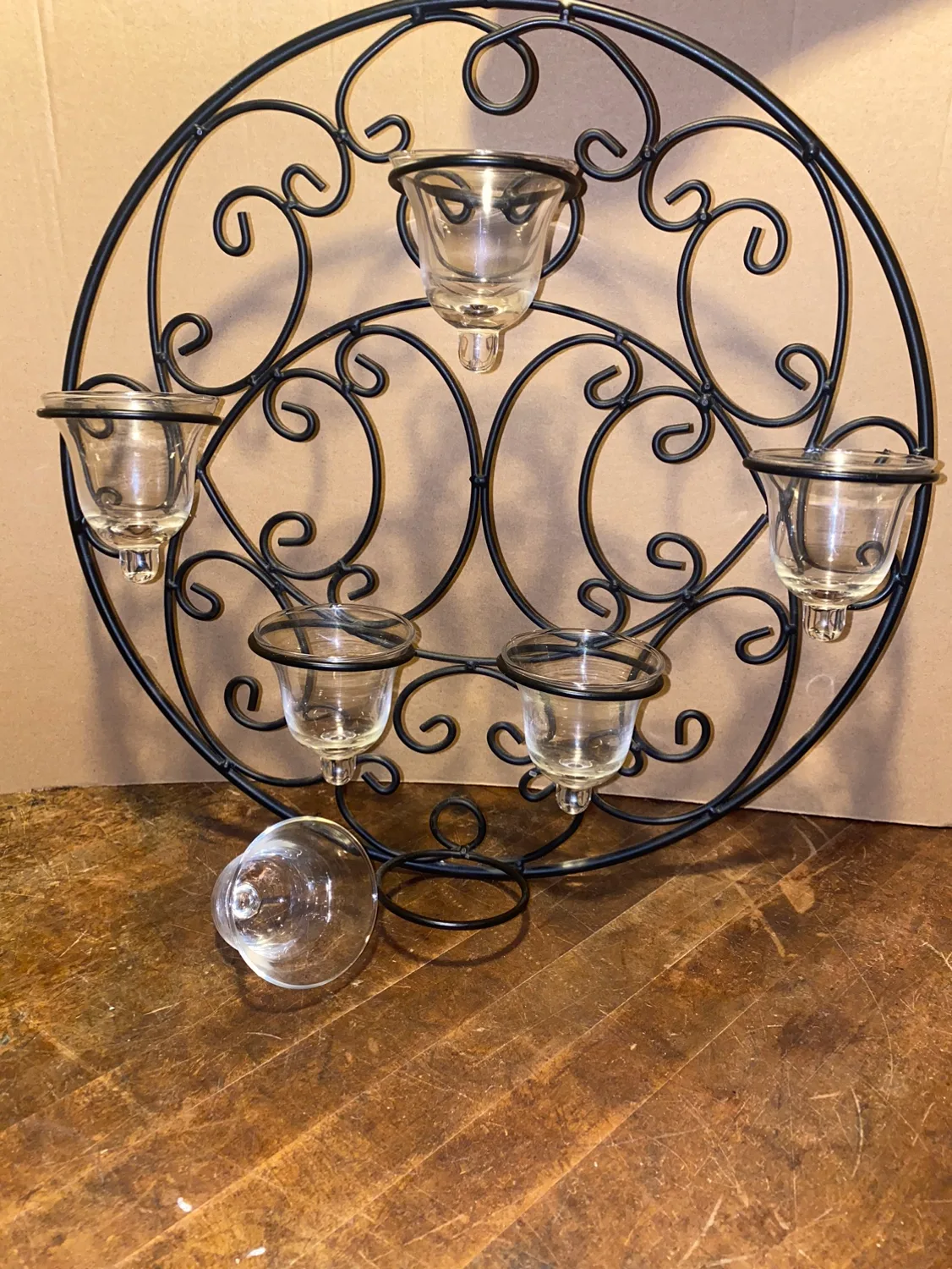 Metal Candle Holder image indicator(2)