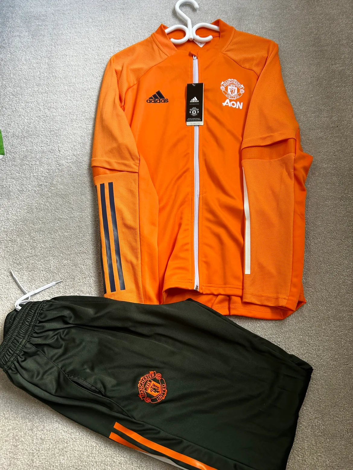 Manchester United Adidas Tracksuit thumbnail