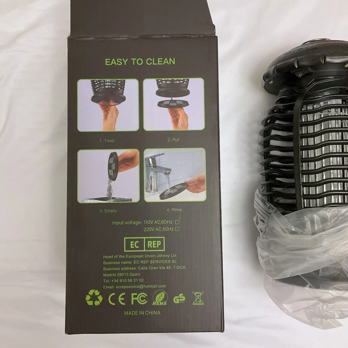 Quiet Mosquito Bug Zapper image indicator(2)