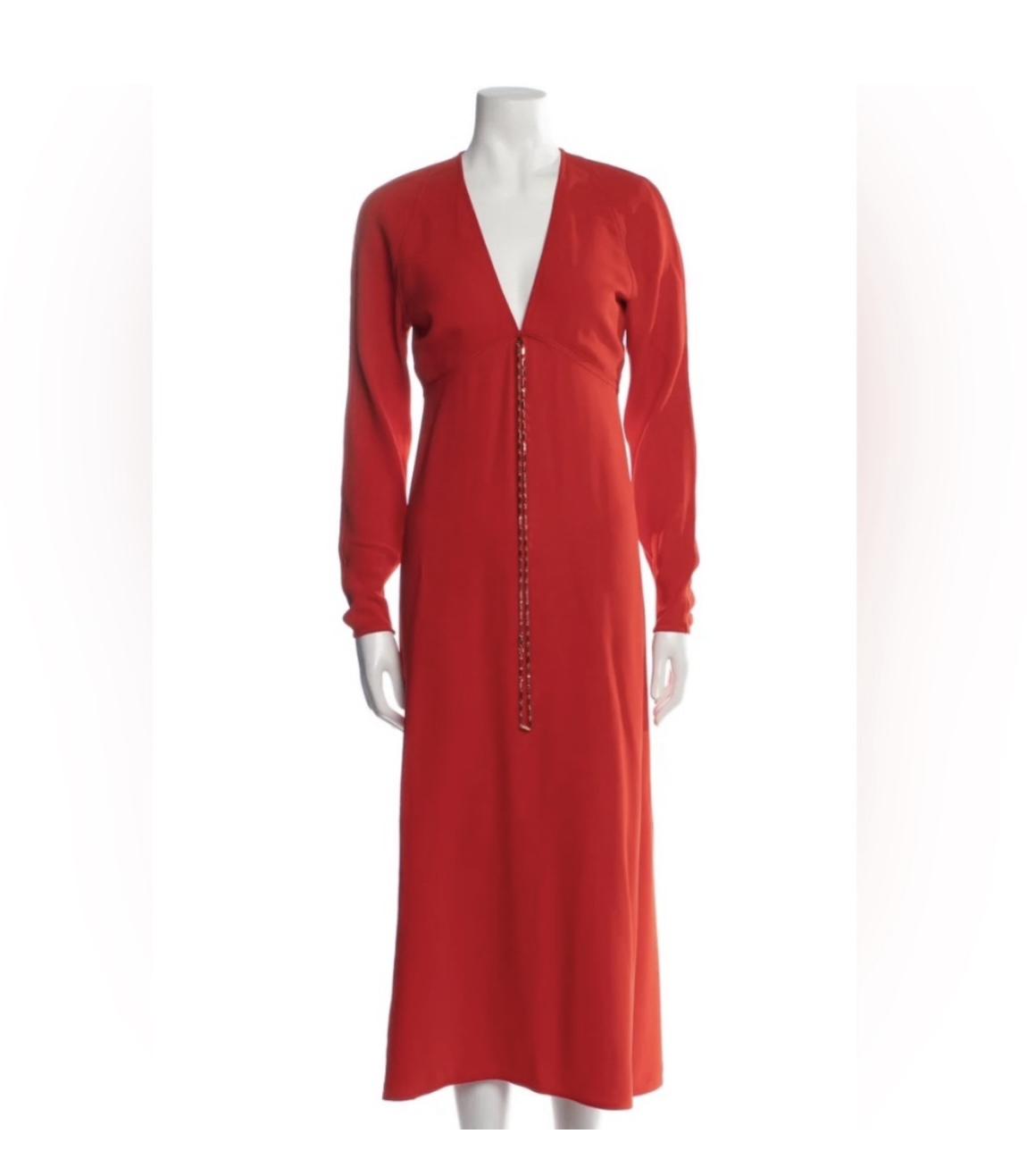 Victoria Beckham Red Dress