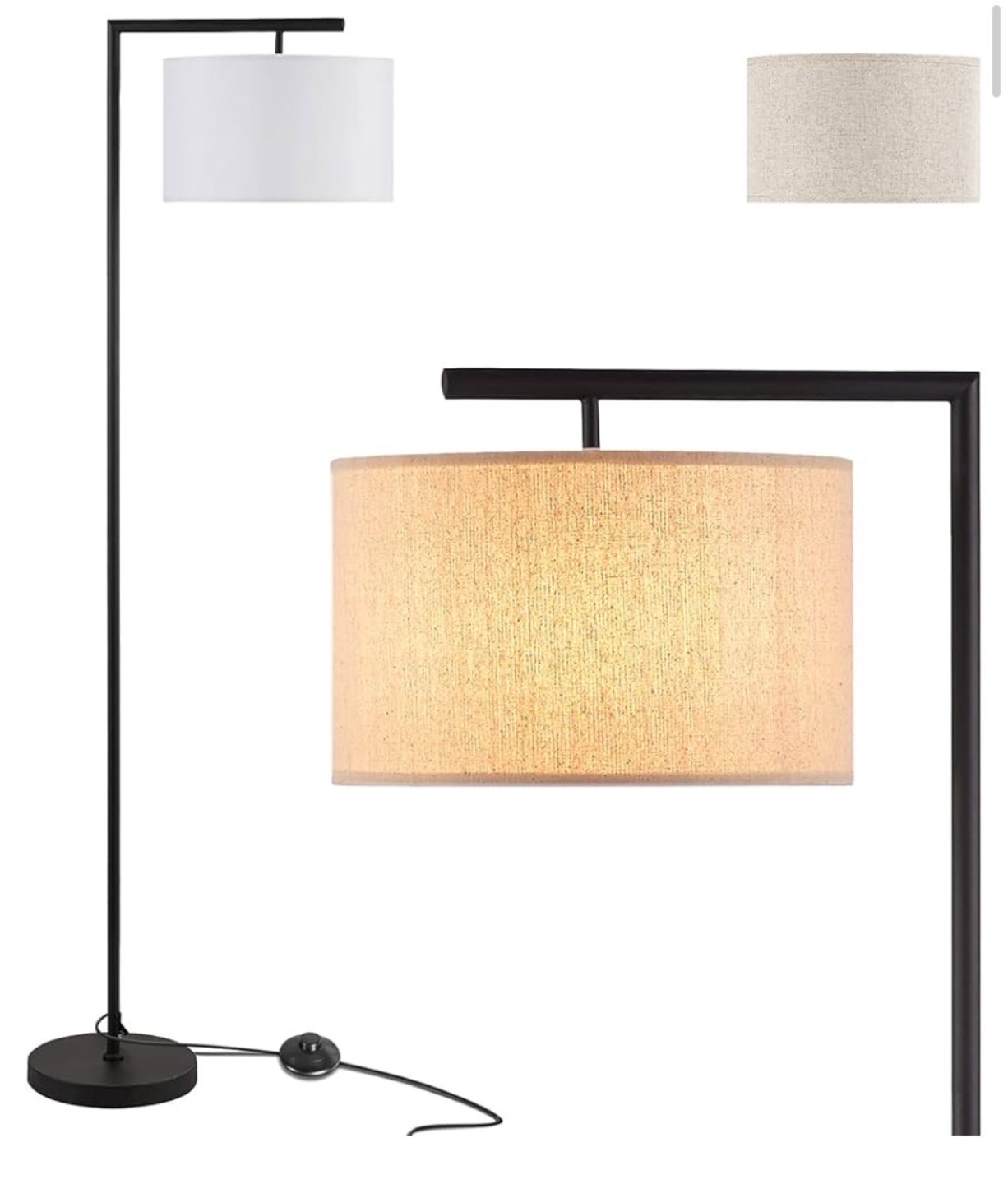 Floor Lamp with Foot Switch - photo 2