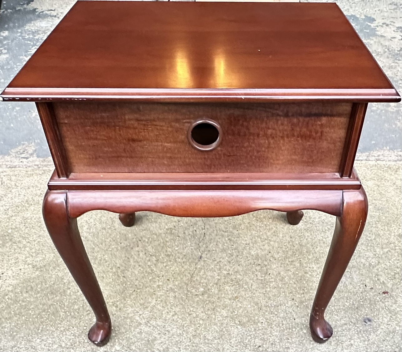 Wood End Table - photo 3