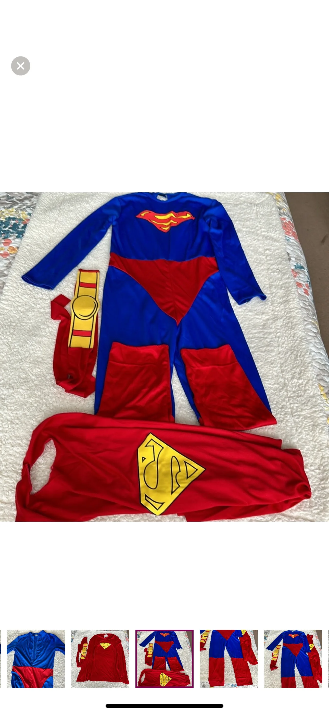 Halloween Superman costume for kids image indicator(6)