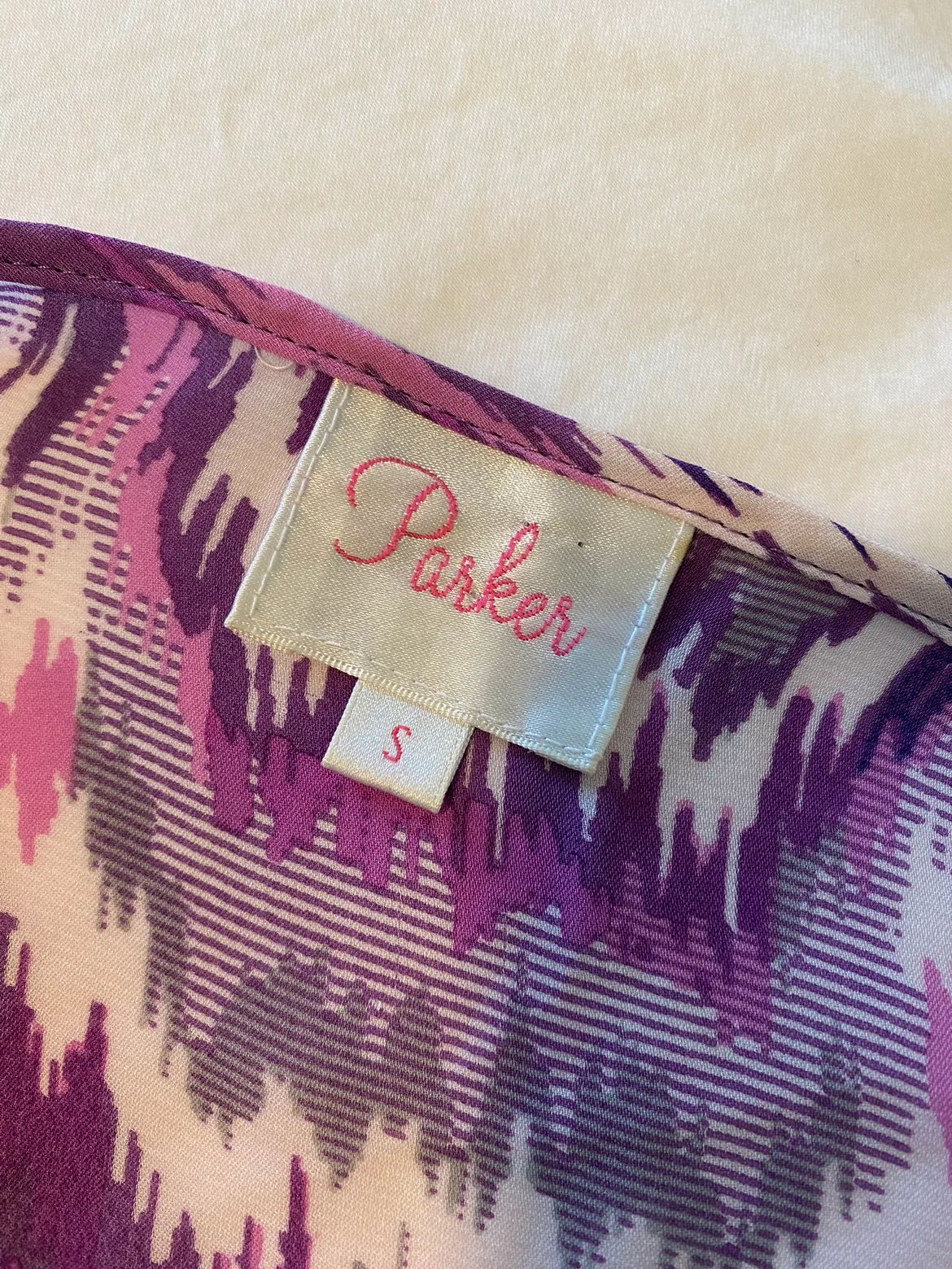 Parker Purple Silk Top image indicator(4)