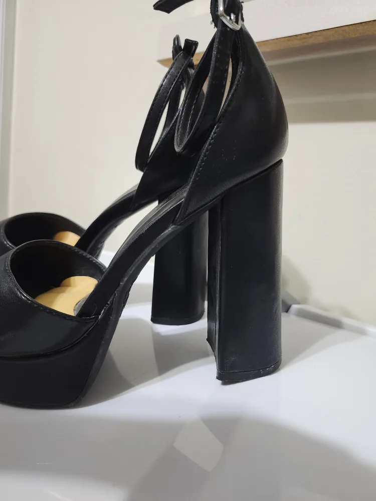Call It Spring Black Platform Heels image indicator(2)