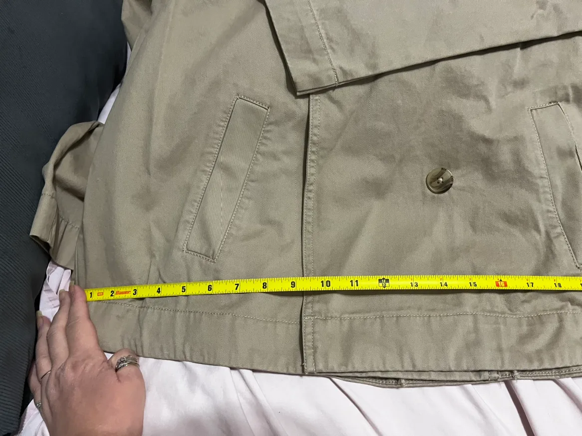 LOFT Double Breasted Jacket Trench image indicator(4)