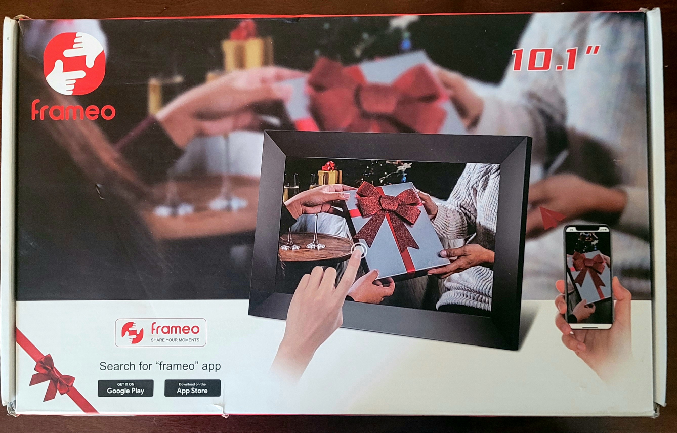 Brand New 10.1 inch Frameo WiFi Cloud Digital Photo Frame