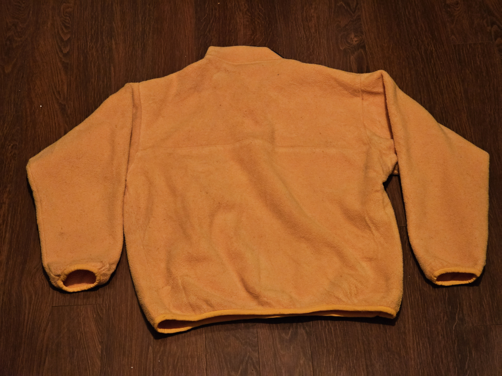 Patagonia Fleece Pullover - Size M - Yellow - photo 2