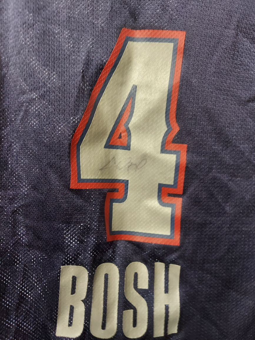Chris Bosch signed all star raptors jersery.
