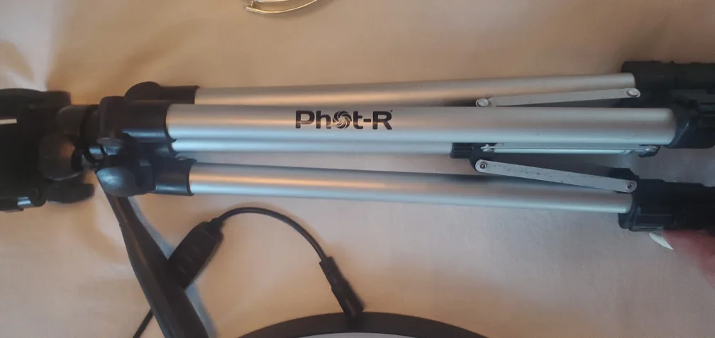 Phot-R Ring Light with Tripod & Accessories image indicator(2)