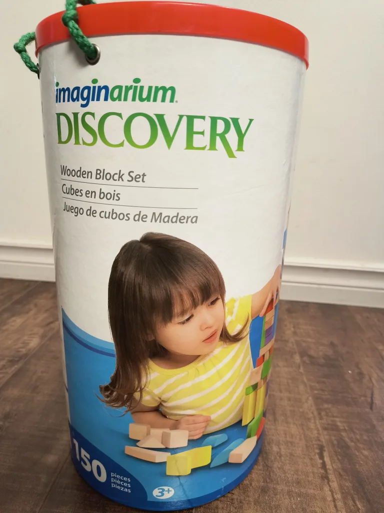 Imaginarium Discovery Wooden Block Set $12 thumbnail