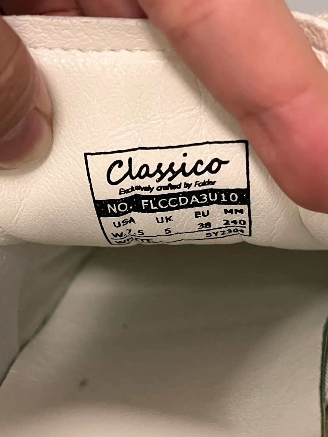 Fälder Classico White Leather Sneakers image indicator(3)